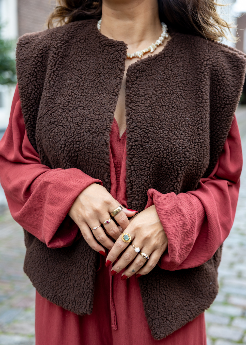 Huismuts Homewear Gilet