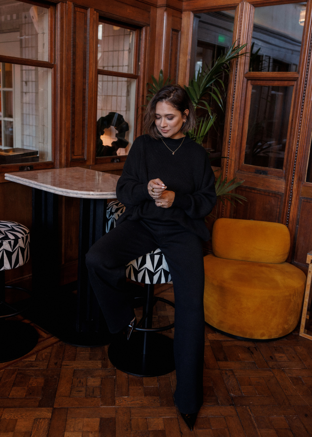 Homewear broek zwart