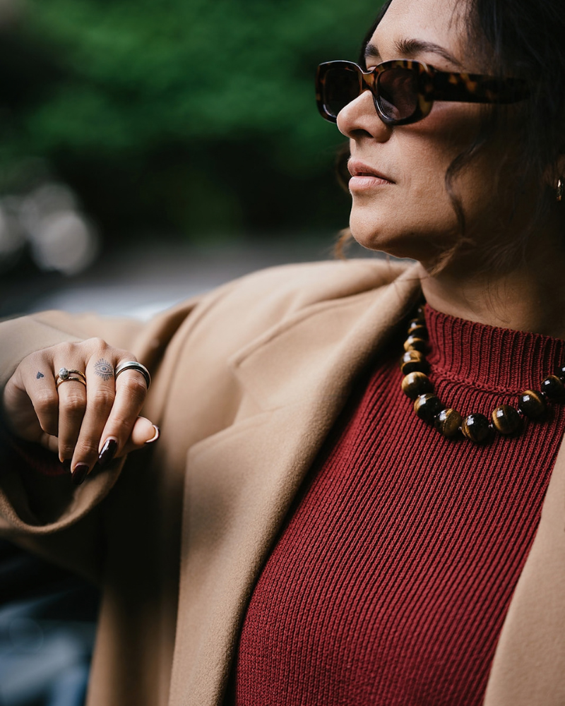 Ketting - Brown mixed