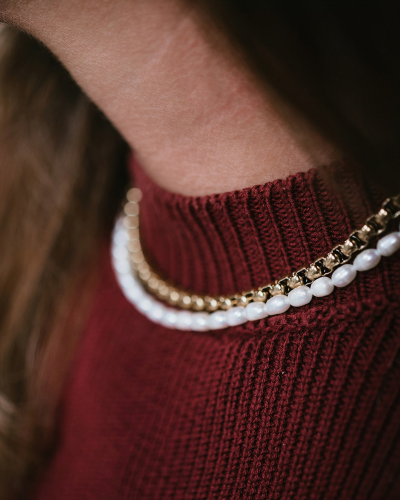 Necklace - Boris pearl