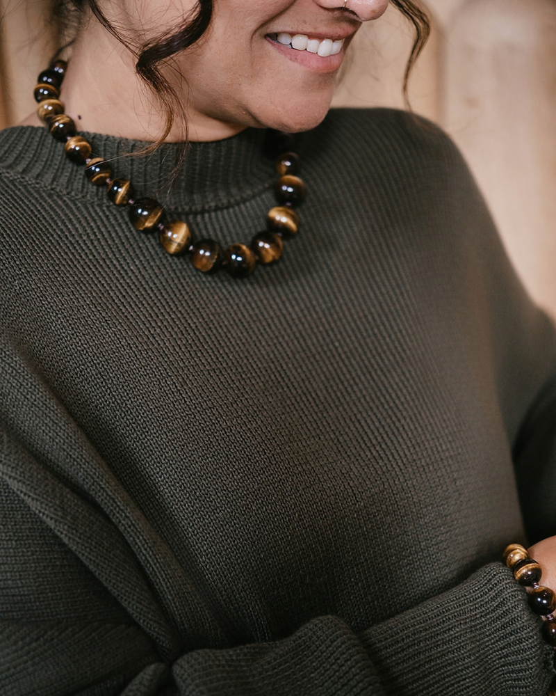 Ketting - Brown mixed